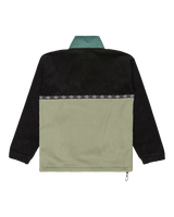 The Billabong Mens Space Lobster Fleece Jacket in Sagebrush