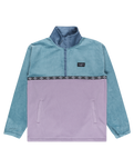 The Billabong Mens Space Lobster Fleece Jacket in Washed Blue