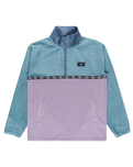 The Billabong Mens Space Lobster Fleece Jacket in Washed Blue