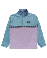 The Billabong Mens Space Lobster Fleece Jacket in Washed Blue