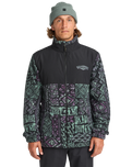 The Billabong Mens Adventure Division Boundary Re-Issue Fleece Jacket in Multi