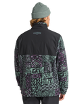 The Billabong Mens Adventure Division Boundary Re-Issue Fleece Jacket in Multi