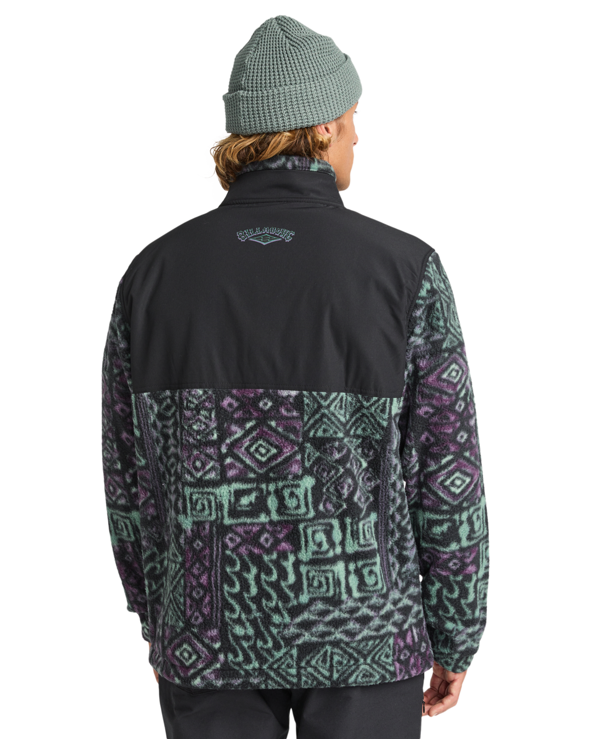The Billabong Mens Adventure Division Boundary Re-Issue Fleece Jacket in Multi