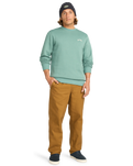 The Billabong Mens Arch Sweatshirt in Sagebrush
