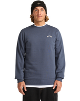 The Billabong Mens Arch Sweatshirt in Ombre Blue