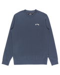The Billabong Mens Arch Sweatshirt in Ombre Blue