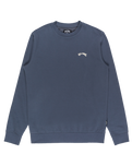 The Billabong Mens Arch Sweatshirt in Ombre Blue