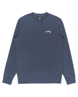 The Billabong Mens Arch Sweatshirt in Ombre Blue