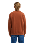 The Billabong Mens Arch Sweatshirt in Tortoise Shell