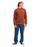 The Billabong Mens Arch Sweatshirt in Tortoise Shell