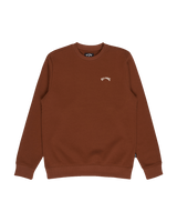 The Billabong Mens Arch Sweatshirt in Tortoise Shell