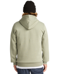 The Billabong Mens Arch Pullover Hoodie in Grey Green
