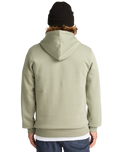 The Billabong Mens Arch Pullover Hoodie in Grey Green