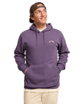 Arch Pullover Hoodie in Dusty Grape