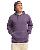 Arch Pullover Hoodie in Dusty Grape