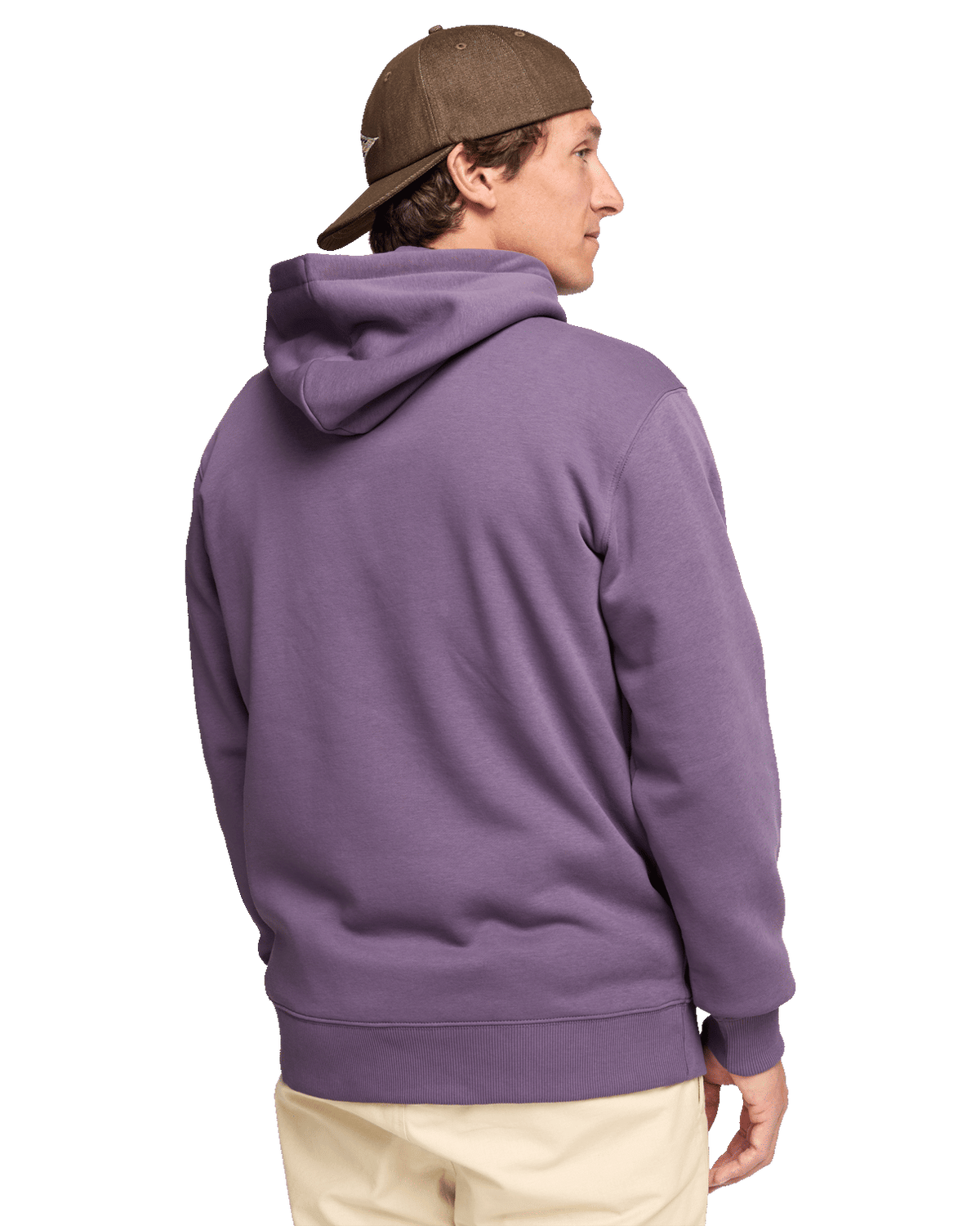 Arch Pullover Hoodie in Dusty Grape