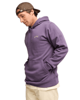 Arch Pullover Hoodie in Dusty Grape