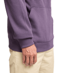 Arch Pullover Hoodie in Dusty Grape