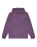 Arch Pullover Hoodie in Dusty Grape