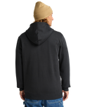 The Billabong Mens Arch Zip Hoodie in Black