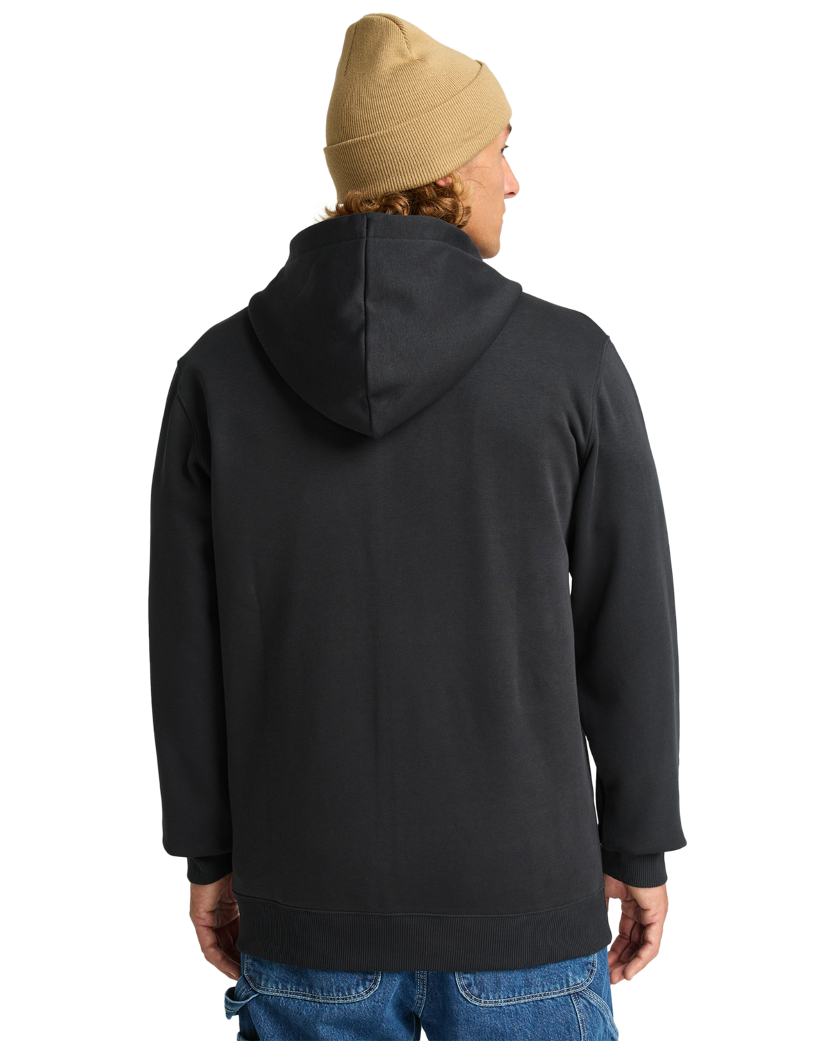 The Billabong Mens Arch Zip Hoodie in Black