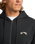 The Billabong Mens Arch Zip Hoodie in Black