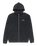 The Billabong Mens Arch Zip Hoodie in Black