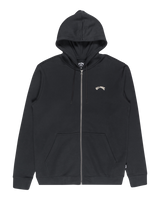 The Billabong Mens Arch Zip Hoodie in Black