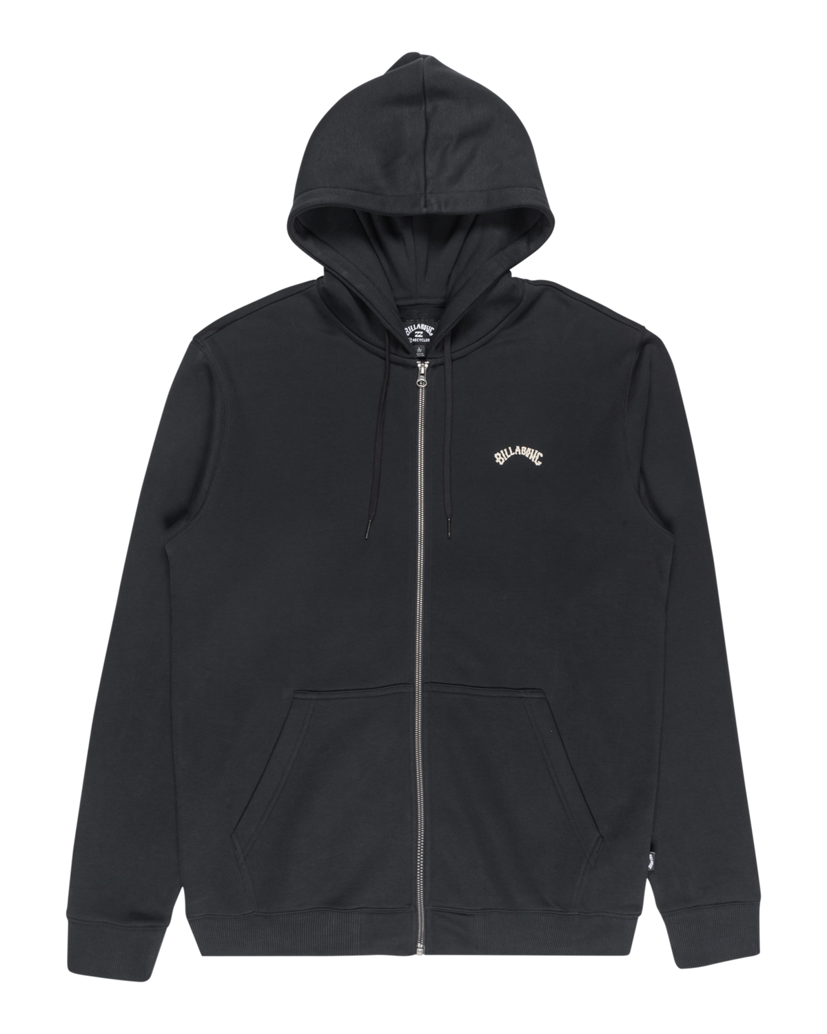 The Billabong Mens Arch Zip Hoodie in Black