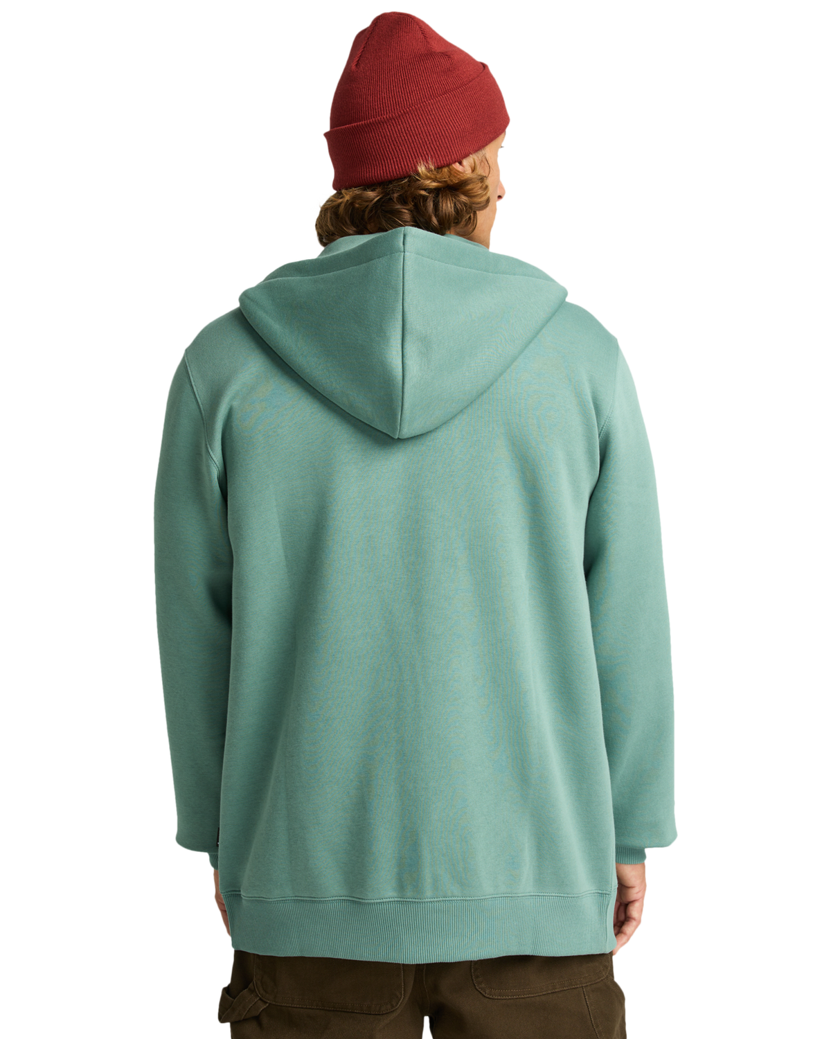 The Billabong Mens Arch Zip Hoodie in Sagebrush
