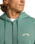 The Billabong Mens Arch Zip Hoodie in Sagebrush