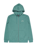 The Billabong Mens Arch Zip Hoodie in Sagebrush
