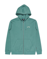 The Billabong Mens Arch Zip Hoodie in Sagebrush