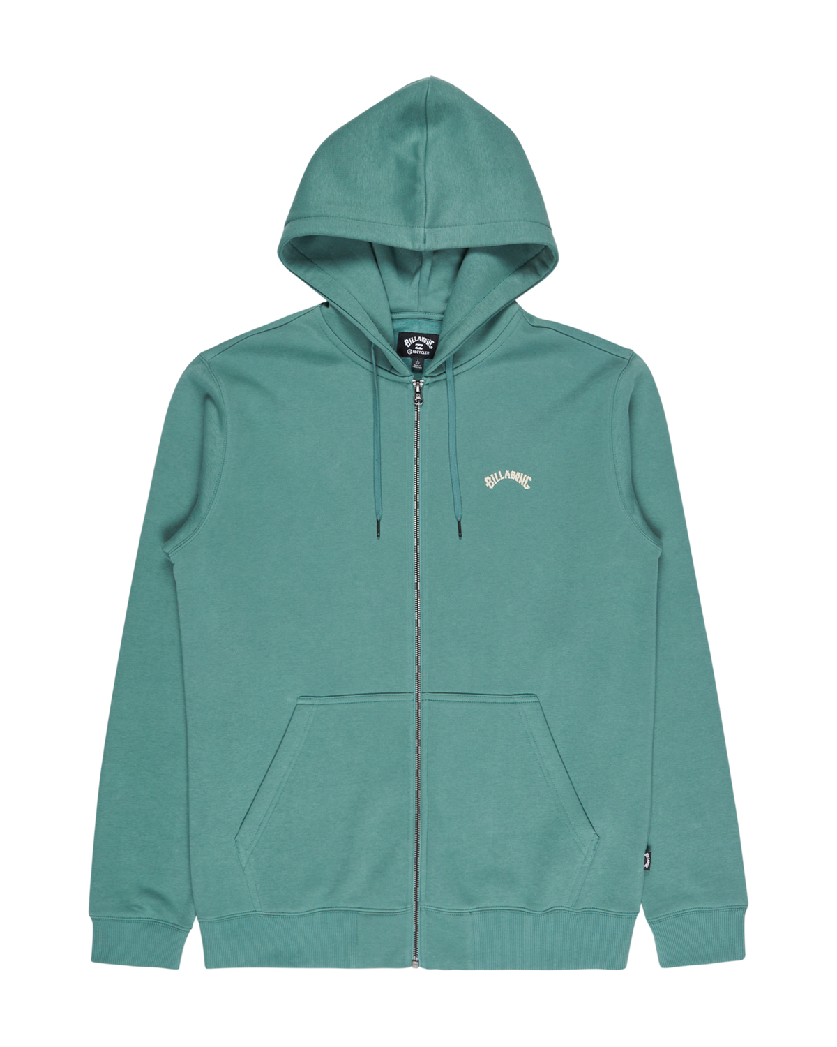 The Billabong Mens Arch Zip Hoodie in Sagebrush
