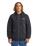 The Billabong Mens Arch Sherpa Zip Hoodie in Black
