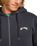 The Billabong Mens Arch Sherpa Zip Hoodie in Black