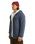 The Billabong Mens Arch Sherpa Zip Hoodie in Ombre Blue