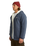 The Billabong Mens Arch Sherpa Zip Hoodie in Ombre Blue