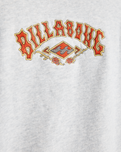 The Billabong Mens Core Lord Sweatshirt in Light Grey Heather