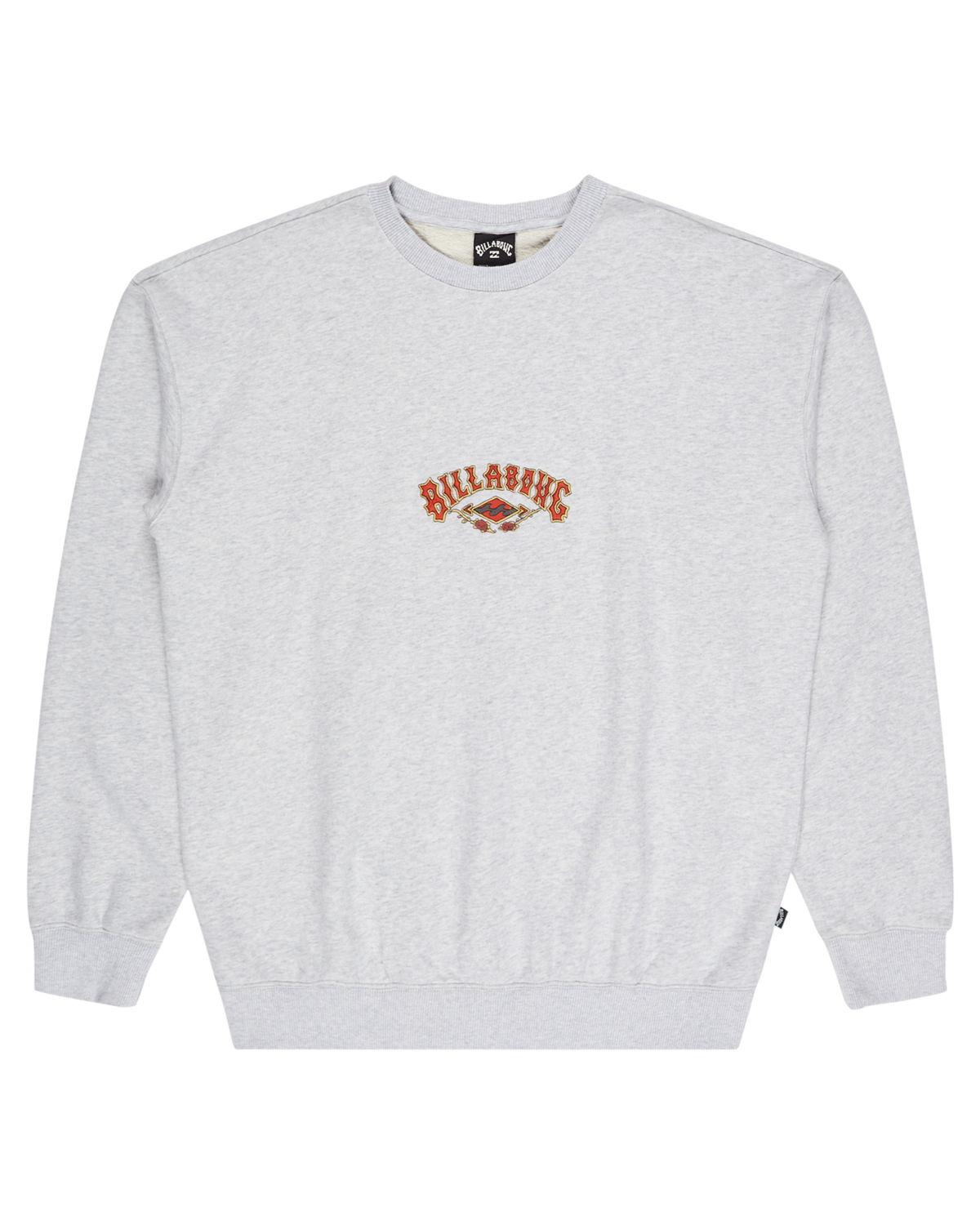 The Billabong Mens Core Lord Sweatshirt in Light Grey Heather