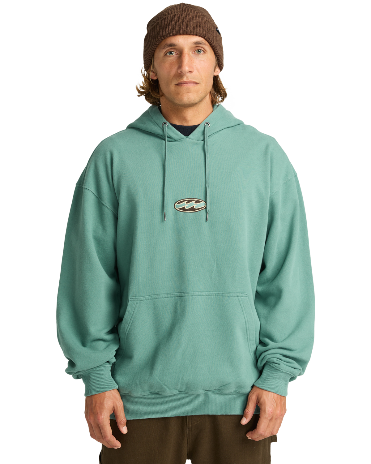 The Billabong Mens Core Lord Hoodie in Sagebrush