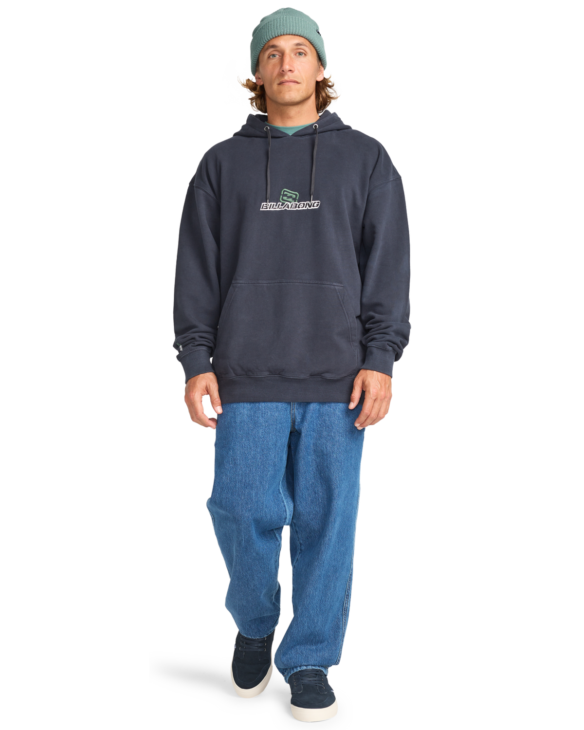 The Billabong Mens Core Lord Hoodie in Dark Navy