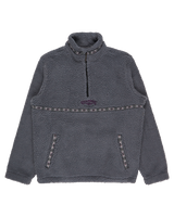 The Billabong Mens Adventure Division Boundary Tombstone Fleece Jacket in Pewter