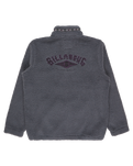 The Billabong Mens Adventure Division Boundary Tombstone Fleece Jacket in Pewter