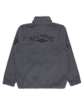 The Billabong Mens Adventure Division Boundary Tombstone Fleece Jacket in Pewter