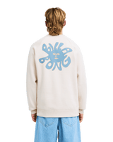 The Billabong Mens Ty Williams Sun Rays Sweatshirt in Oatmeal