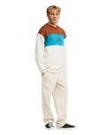 The Billabong Mens New Kids Sweatshirt in Oatmeal