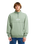 The Billabong Mens Burleigh Mock Neck 1/4 Zip Sweatshirt in Sea Spray