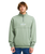 The Billabong Mens Burleigh Mock Neck 1/4 Zip Sweatshirt in Sea Spray