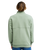 The Billabong Mens Burleigh Mock Neck 1/4 Zip Sweatshirt in Sea Spray